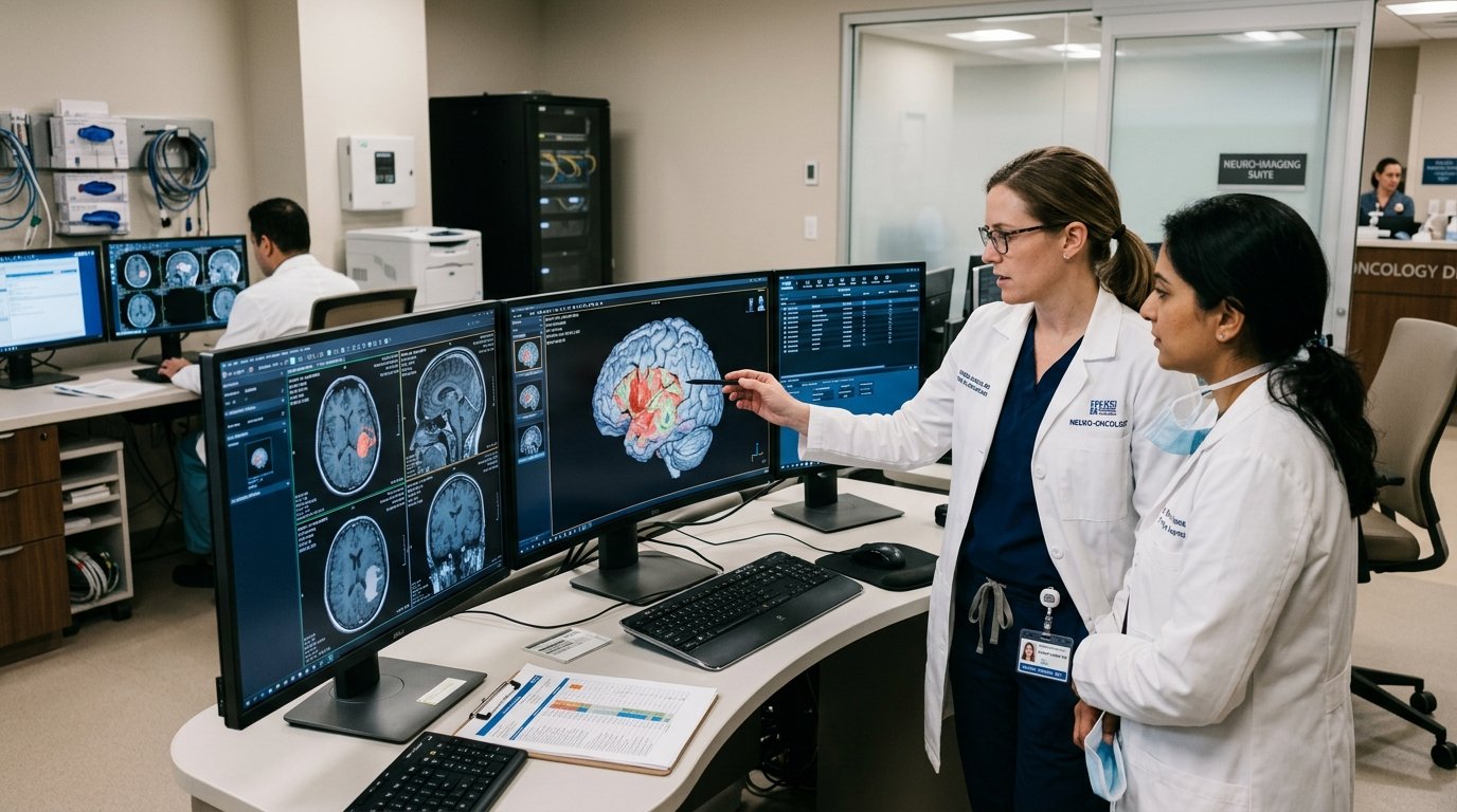 Advanced neuro-imaging MRI brain scan evaluation